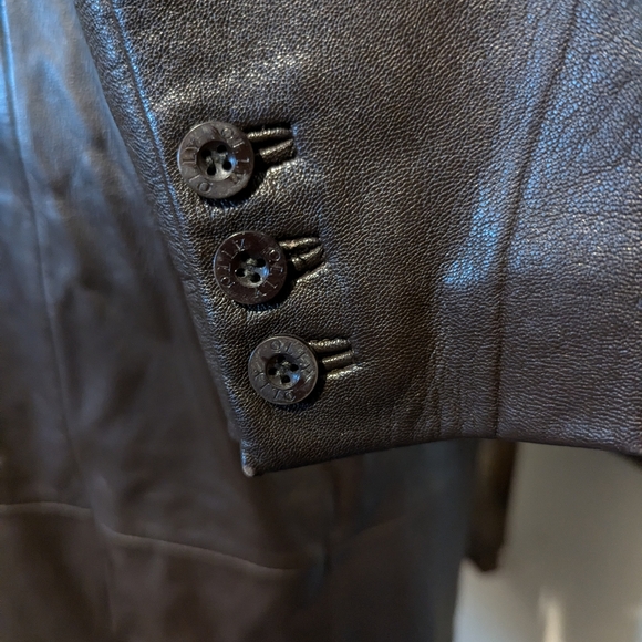 Leather coat - Picture 2 of 8